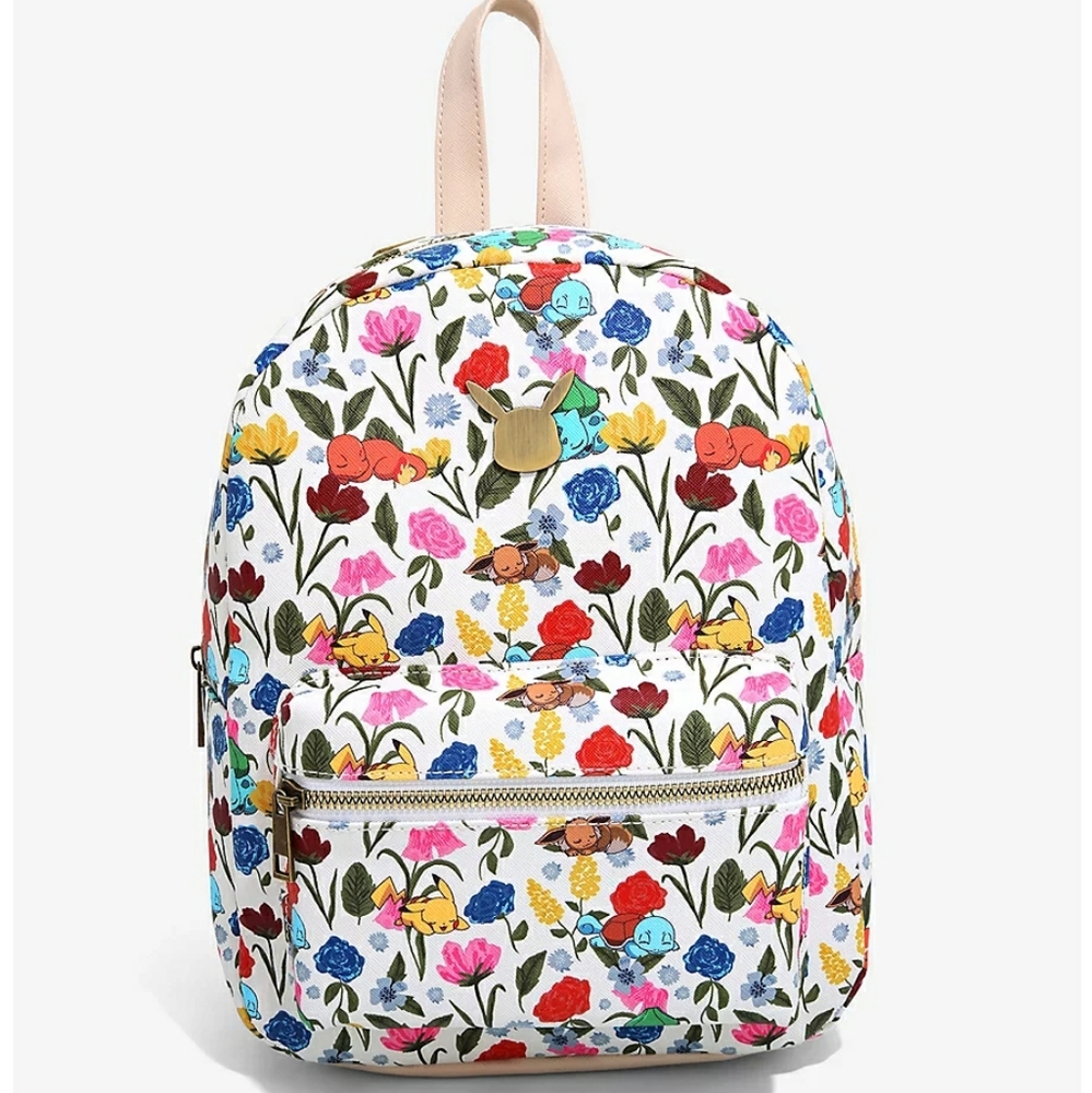 Pokemon Floral Mini Backpack